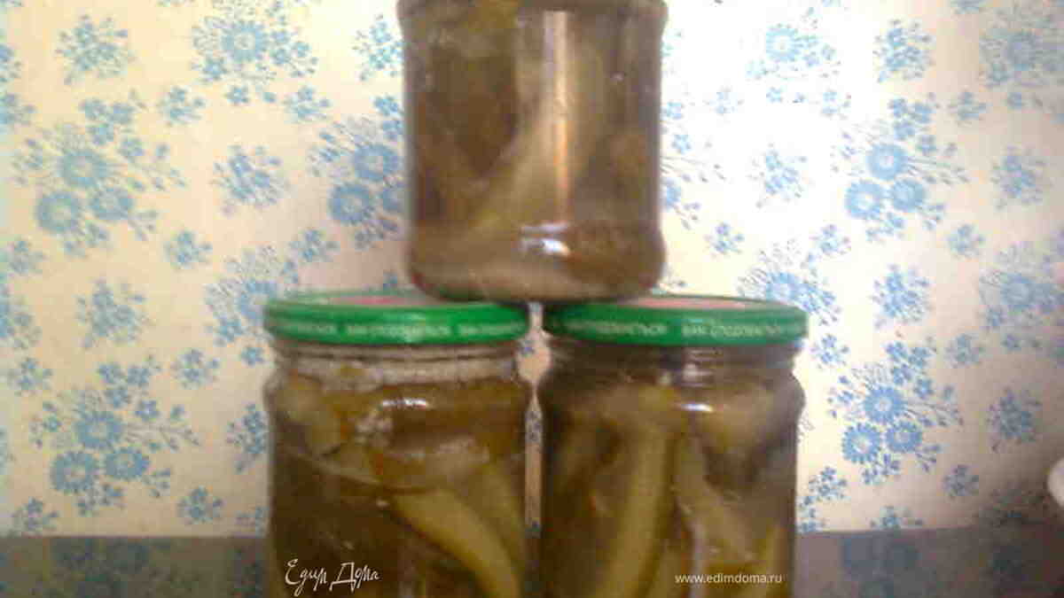 Огурцы в горчичном соусе