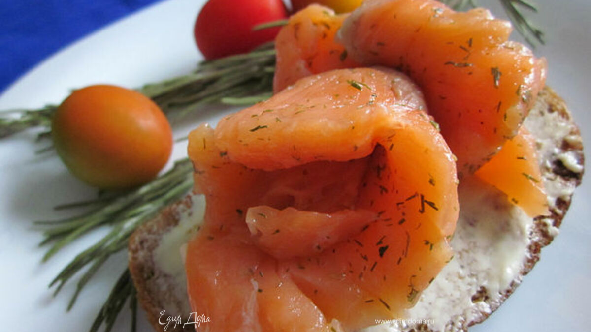 Сёмга солёная по-фински