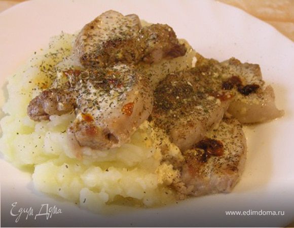 Свинина в абрикосовом йогурте