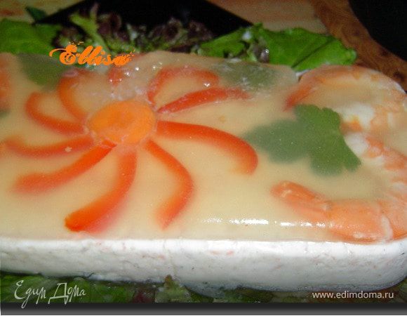 Заливное "Фантазии на тему моря"