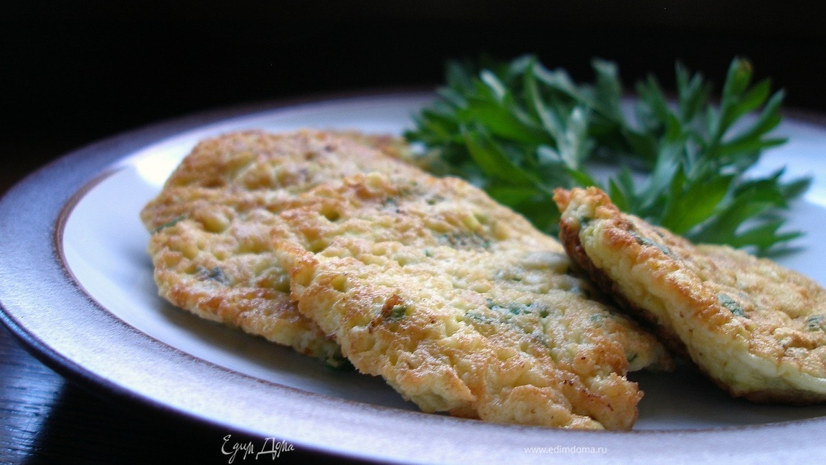 Кабачково-лимонные оладьи