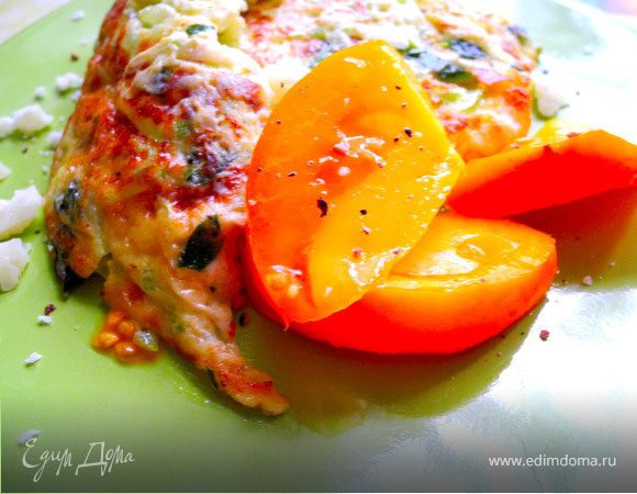 Фриттата с кабачком и сыром Фриттата с кабачком и сыром