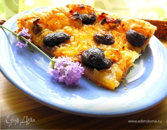 Писсаладьер или "пицца" из Ниццы