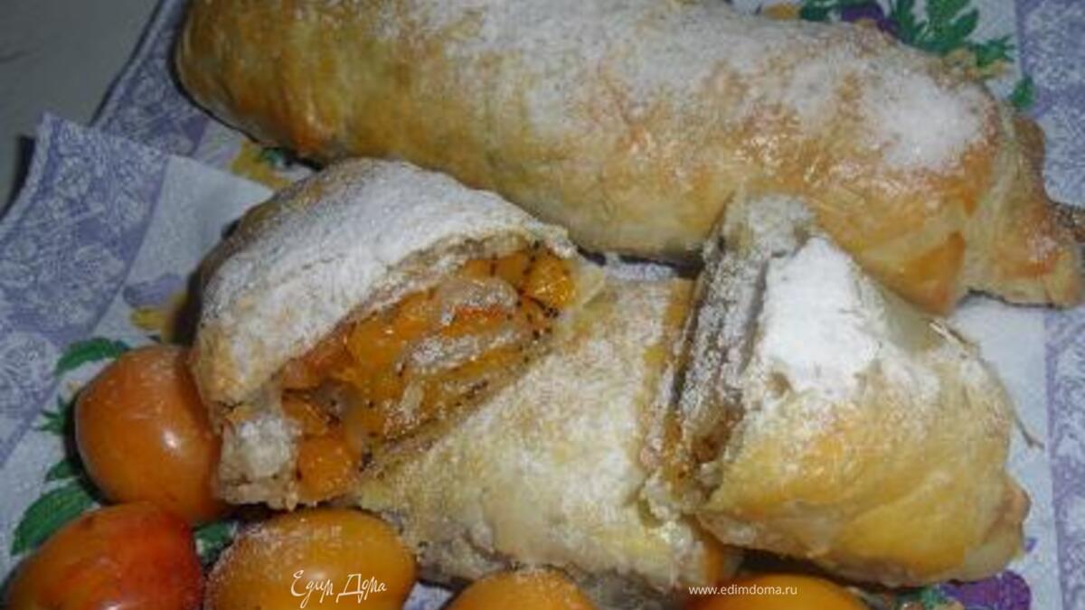 Рулет "Абрикосовое лето"