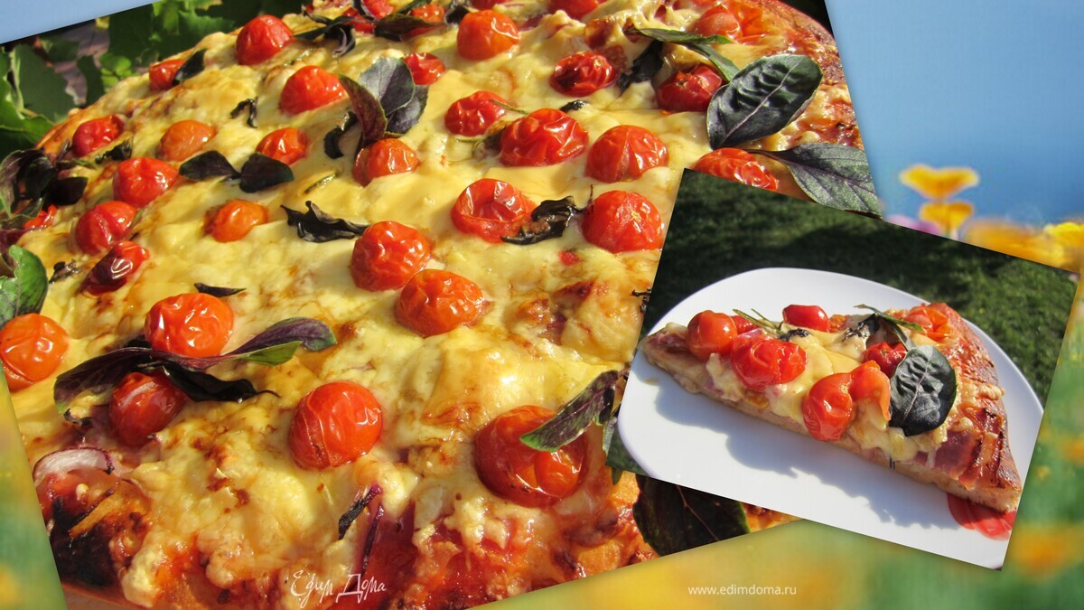 Пицца "Двойной сыр" или "В субботу с утречка"