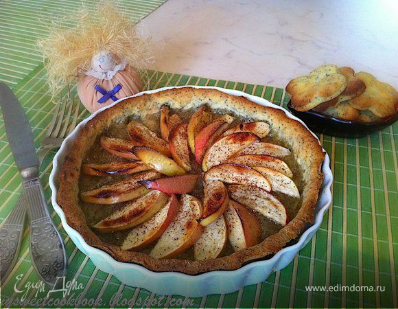 Медовый Спас: Маковый пирог с яблоками и медом Медовый Спас: Маковый пирог с яблоками и медом