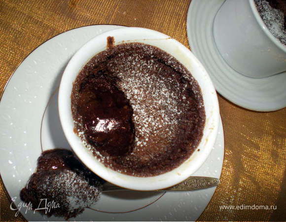 Шоко-Эспрессо (шоколадное суфле)