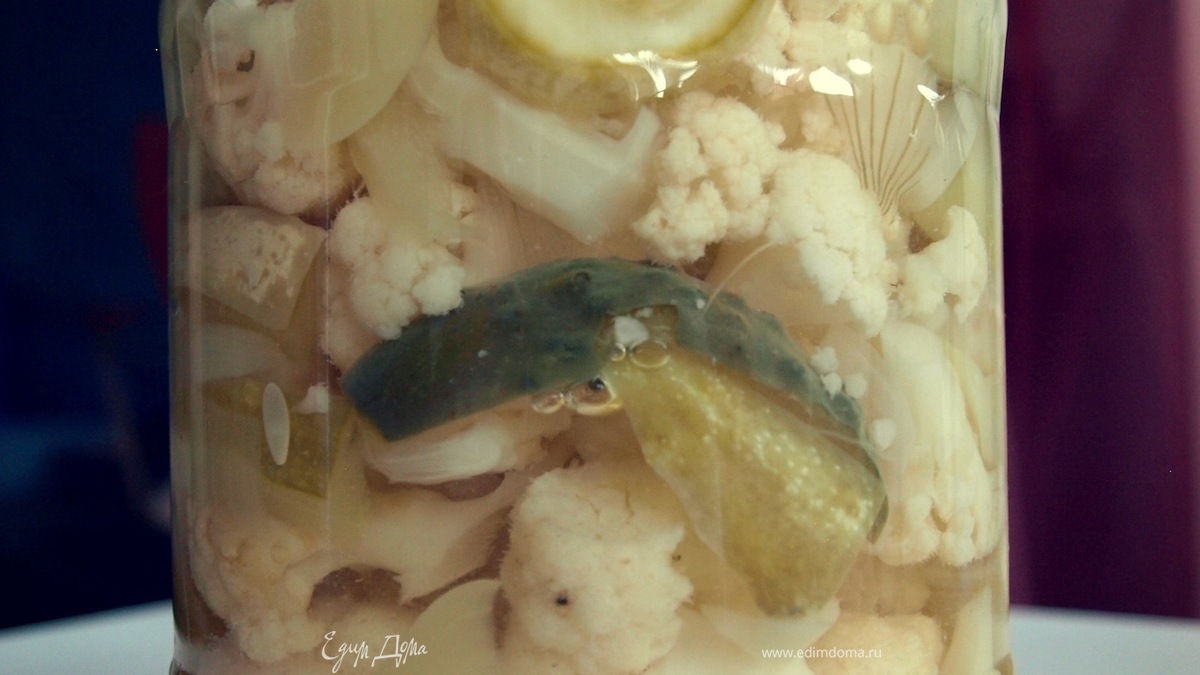 Пикули в Винном Уксусе