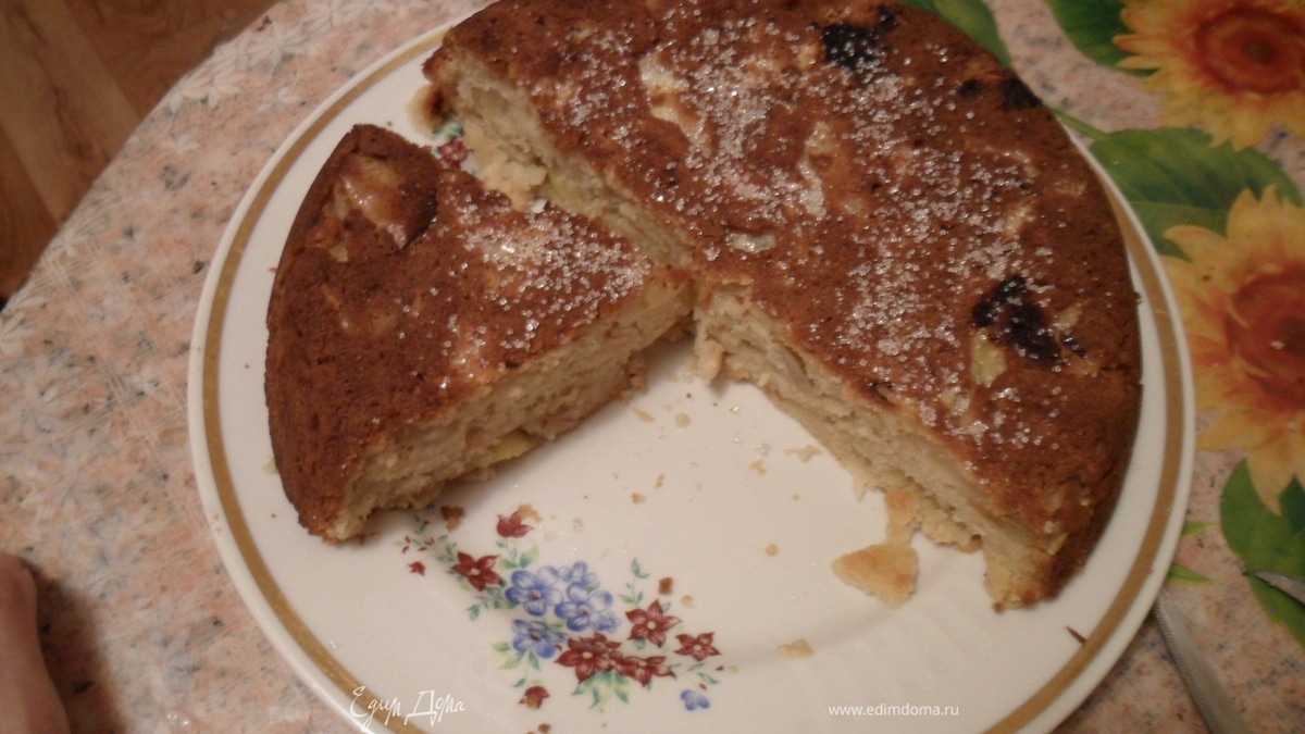 Ленивая шарлотка