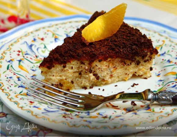 Сырное суфле с апельсином и шоколадом Сырное суфле с апельсином и шоколадом