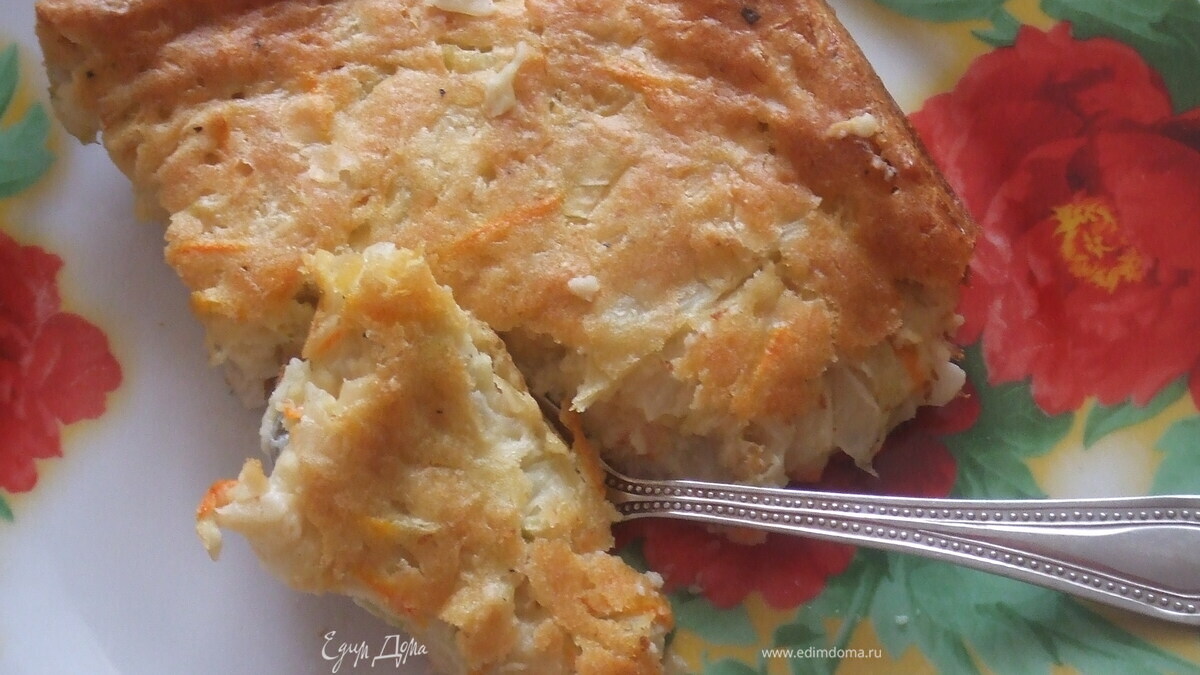 Капустный пирог,быстро и вкусно