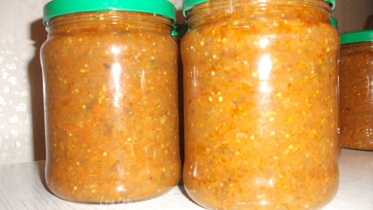 Икра заморская) Баклажанная 