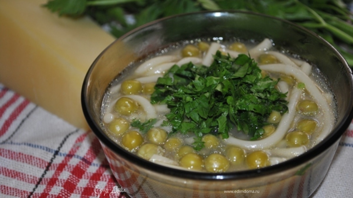 minestra di piselli di Almatura - Гороховый суп из Алматуры