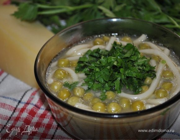 minestra di piselli di Almatura - Гороховый суп из Алматуры