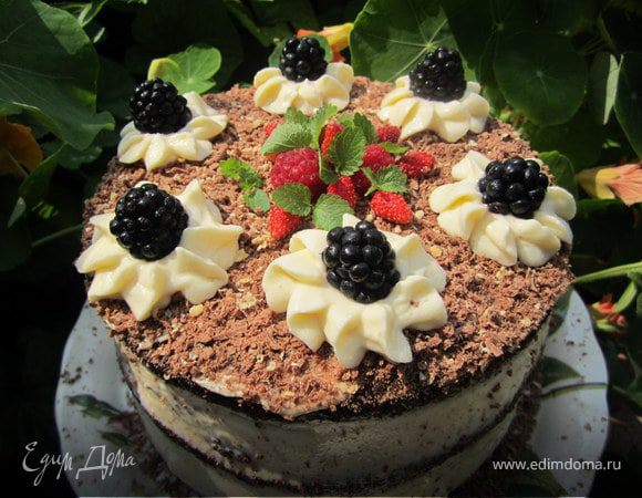 Торт "Шоколадно-миндальный" 