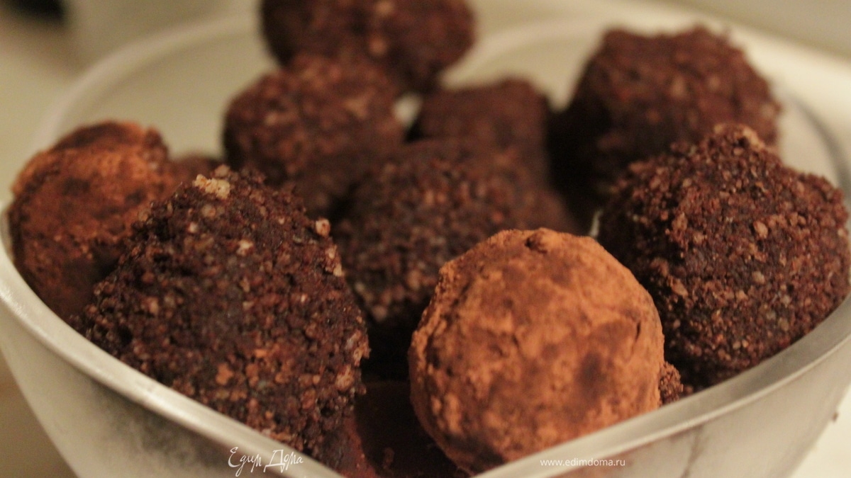 Шоколадные трюфели