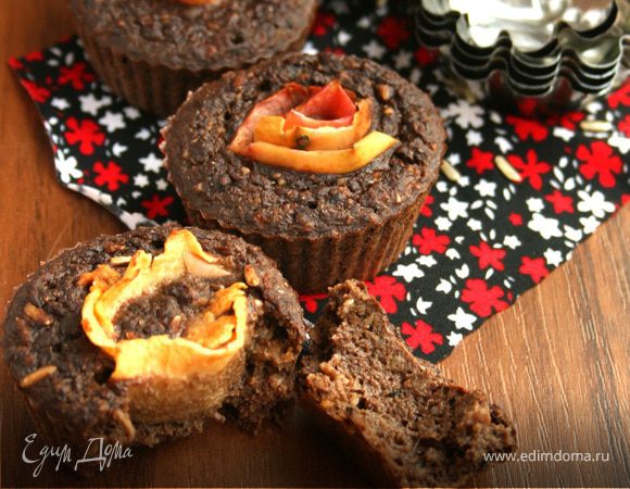 Яблочные кексы