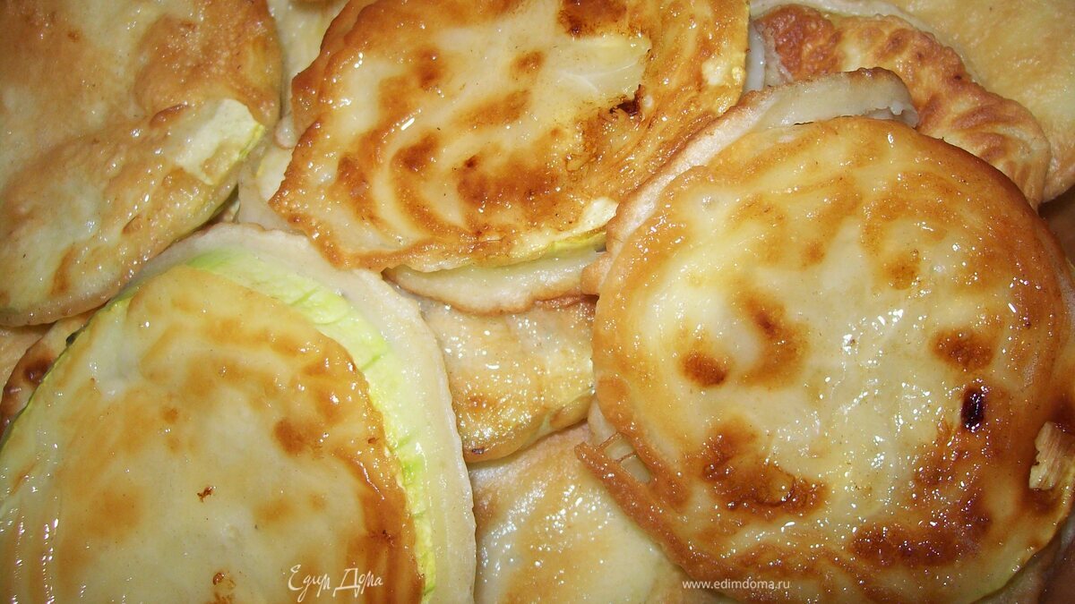 Кабачки в кляре