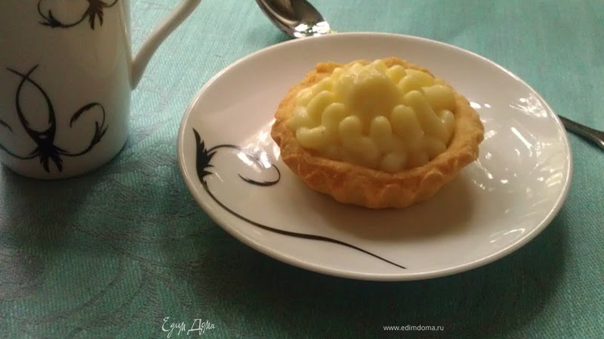 Мятный кондитерский крем