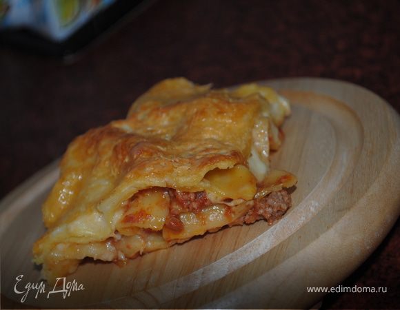 Класcическая лазанья.