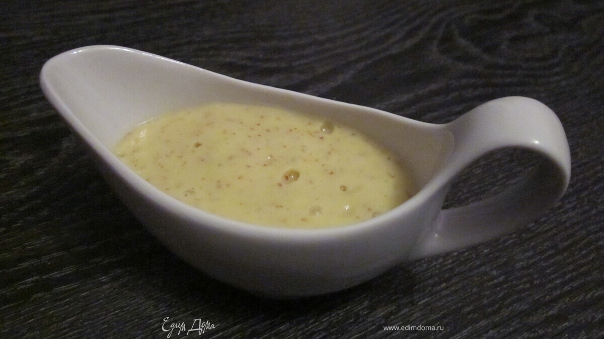 Постный домашний майонез без яиц