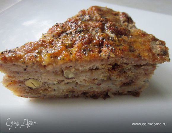 Постный яблочный пирог к празднику "Яблочный Спас"