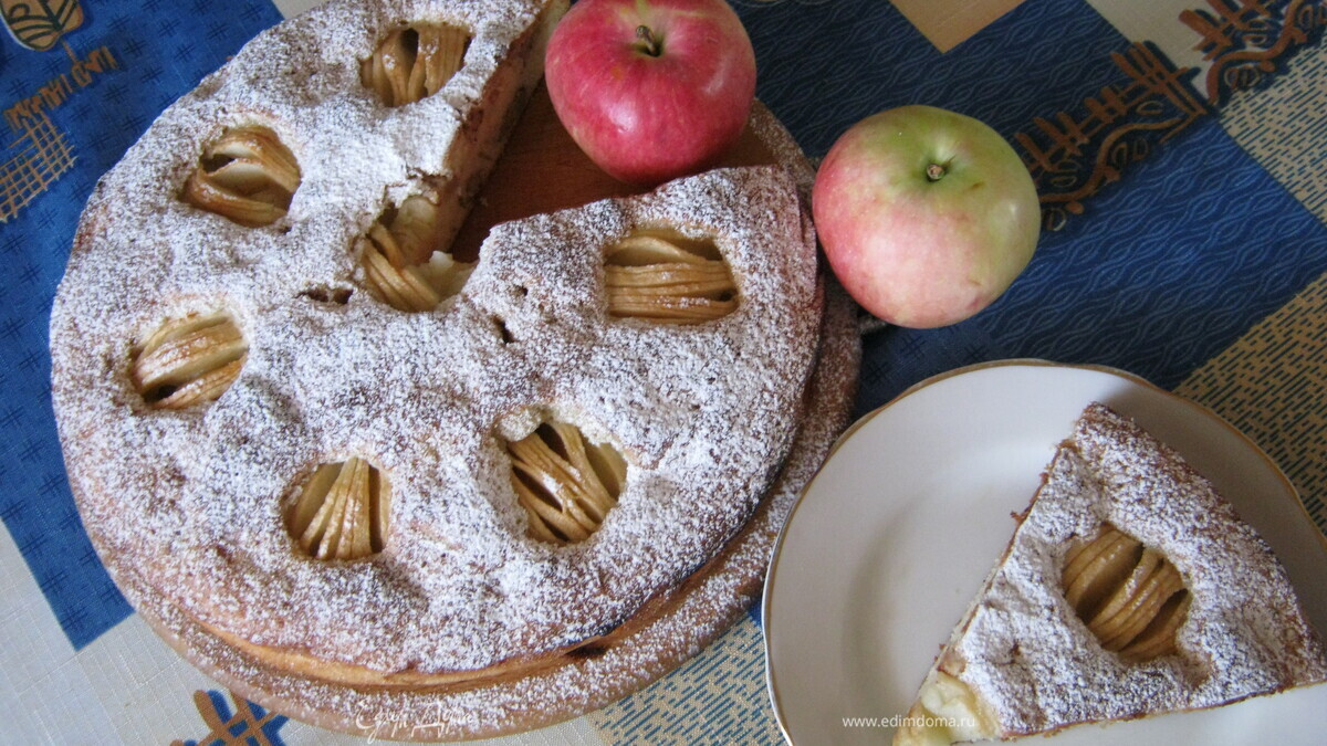Apfel kuchen.