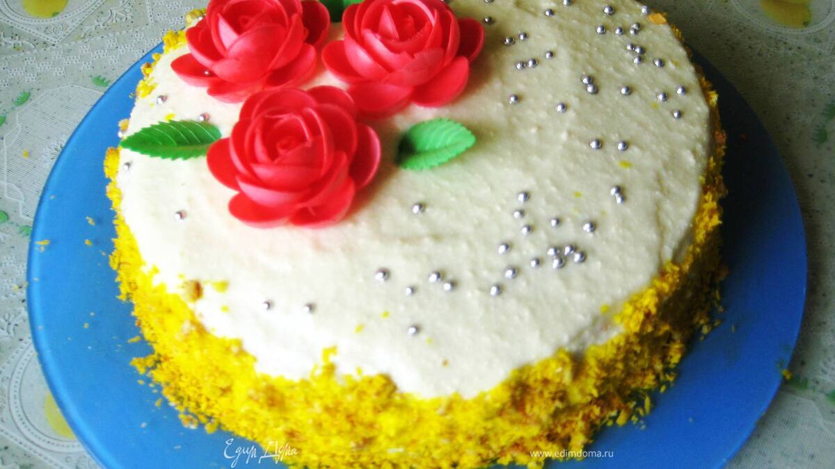 Торт "Бабушкин пух"