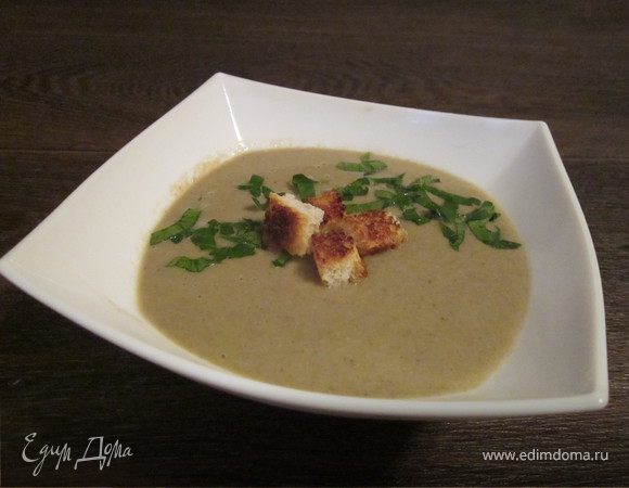 Постный суп-пюре из шампиньонов Постный суп-пюре из шампиньонов