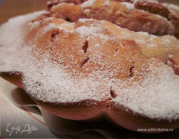 Кекс на земляничном йогурте