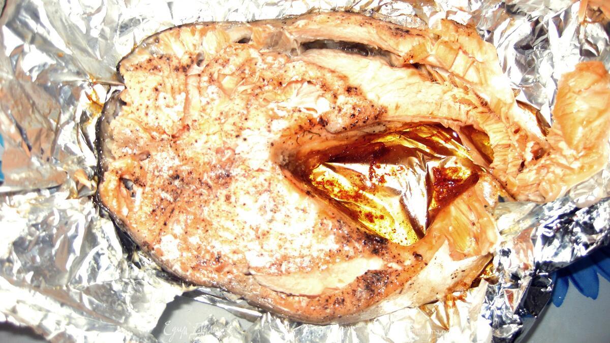 Семга в фольге