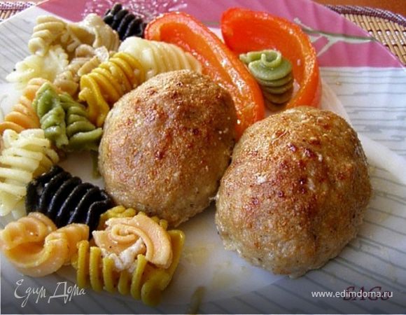 Котлеты куриные с овсяными хлопьями Котлеты куриные с овсяными хлопьями