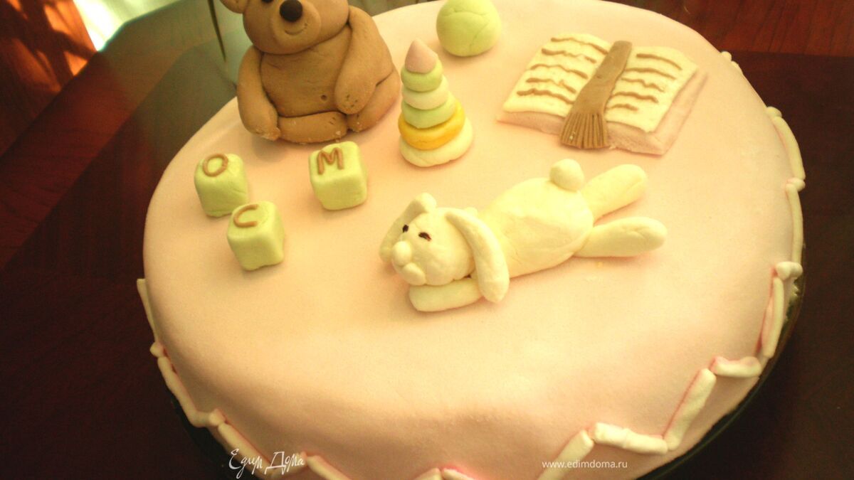 Торт "Спасибо, тебе, гуру мой, Оксанка"