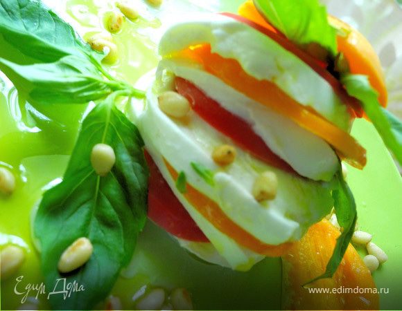 Антипасти №3. Капрезе 