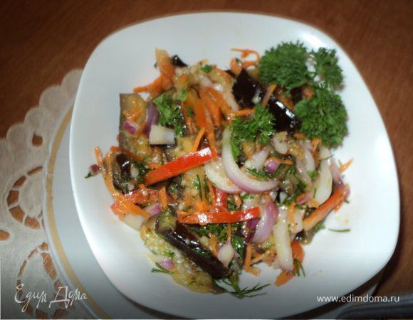 Салат из баклажан и перца «Ассорти» Салат из баклажан и перца «Ассорти»