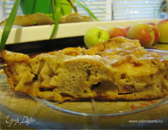 Яблочная шарлоточка