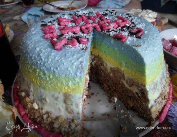 Торт "С днём рождения"