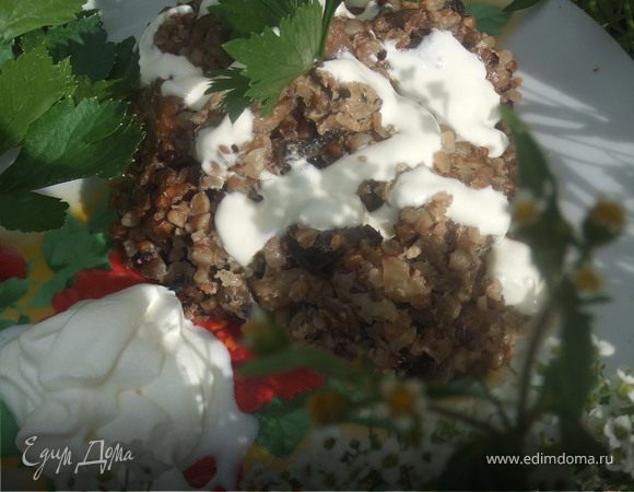 Запеканка гречневая с грибами Запеканка гречневая с грибами