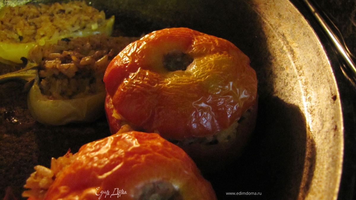 Фаршированные овощи "по-гречески"