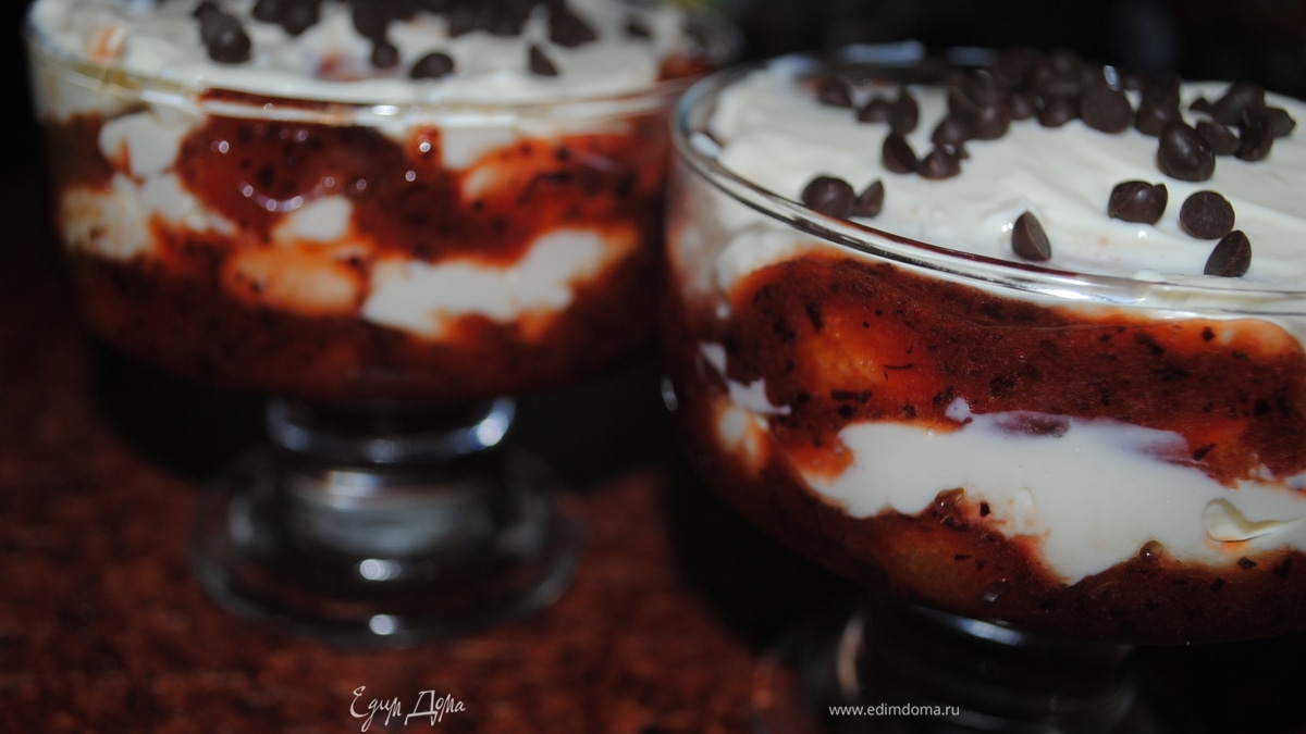 Тирамису со вкусом сливы.