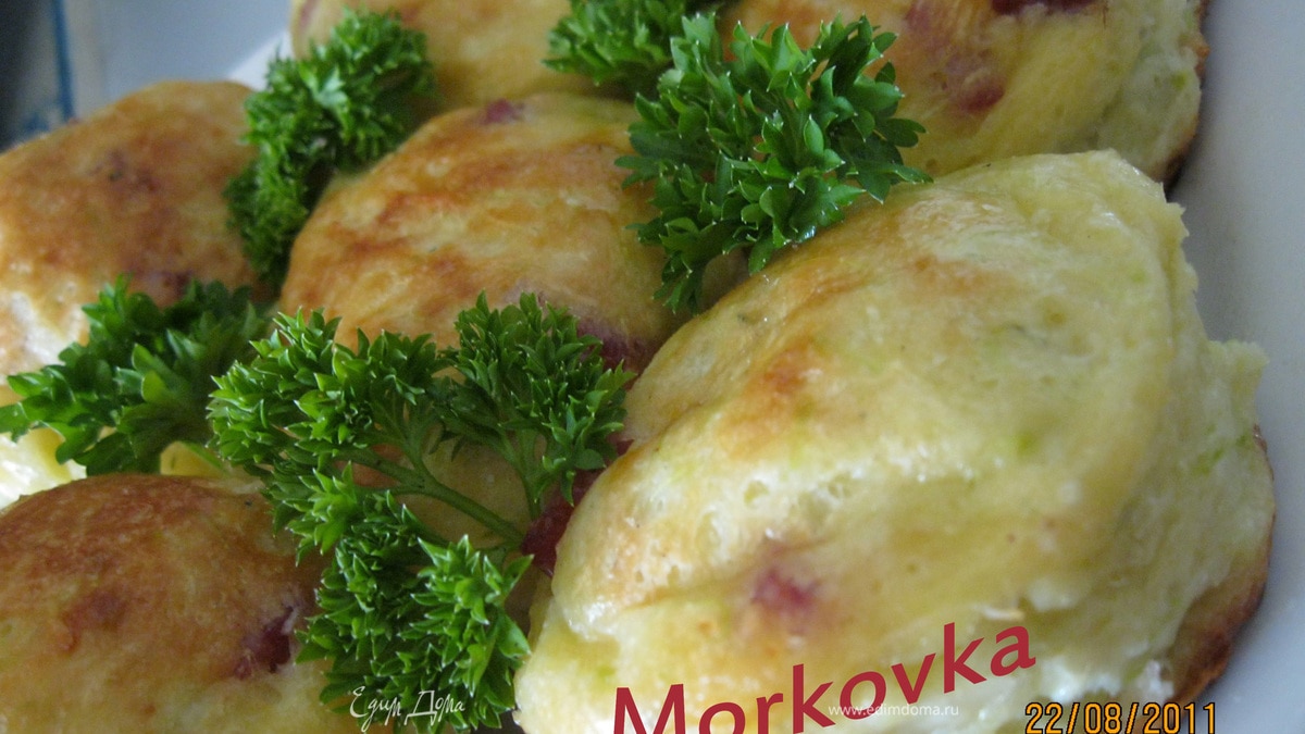 Кабачковые кексики