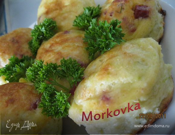 Кабачковые кексики Кабачковые кексики