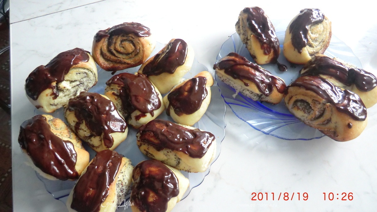 рулетики с маком 