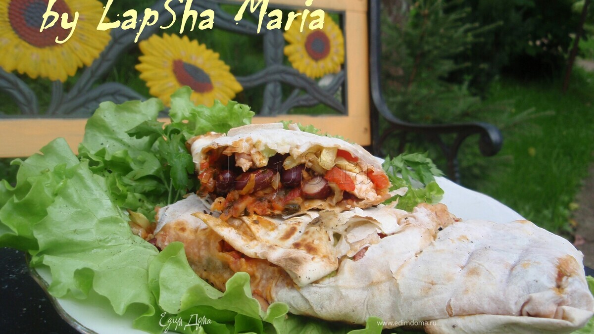 Мексиканский бурито-гриль