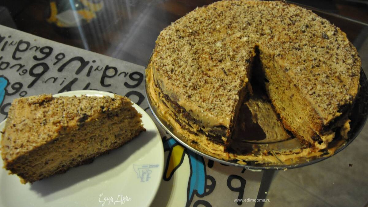 Торт медово-миндальный