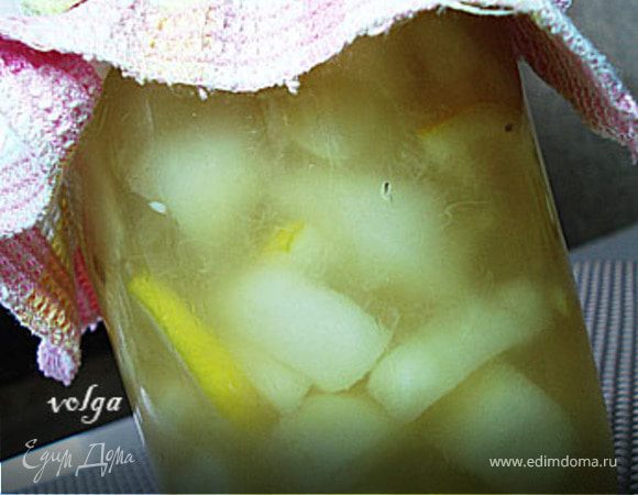 Варенье из дыни с лимоном