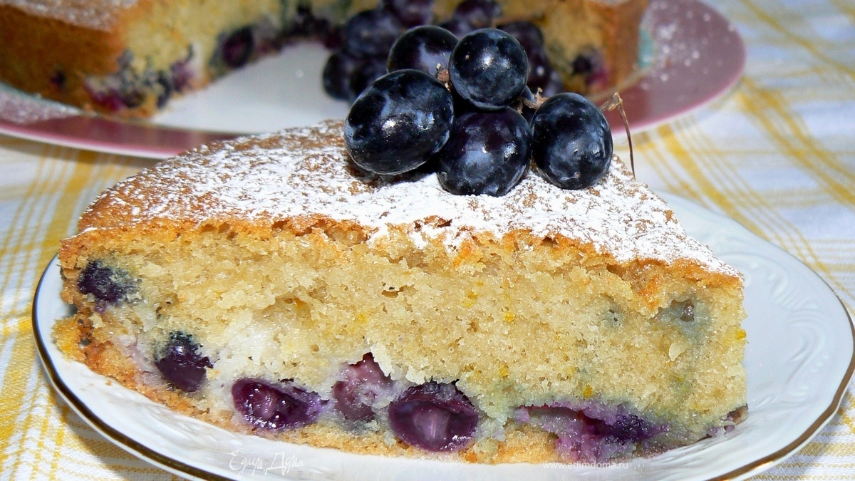 Кекс с виноградом (Torta al Vino)