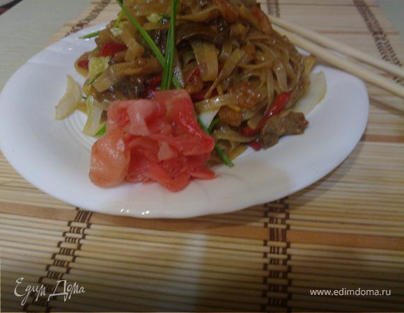 Фо-хо и креветки Фо-хо и креветки