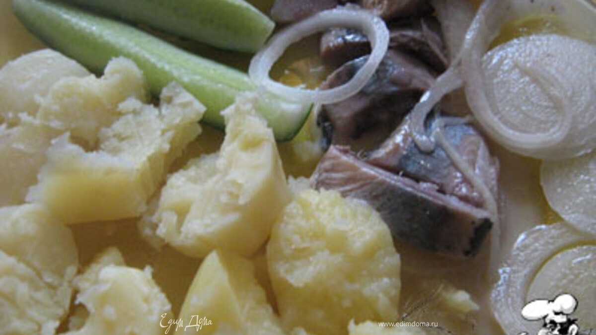 Селедка в горчичном уксусе