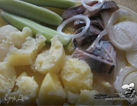 Селедка в горчичном уксусе